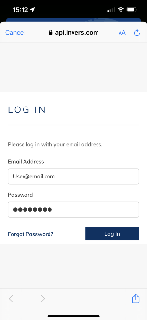 Login OneAPI